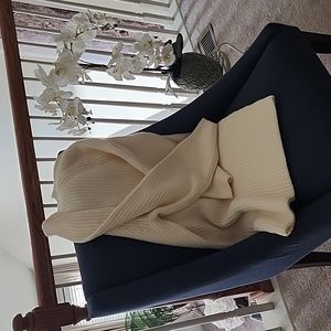 Express knit mock neck sweater dress